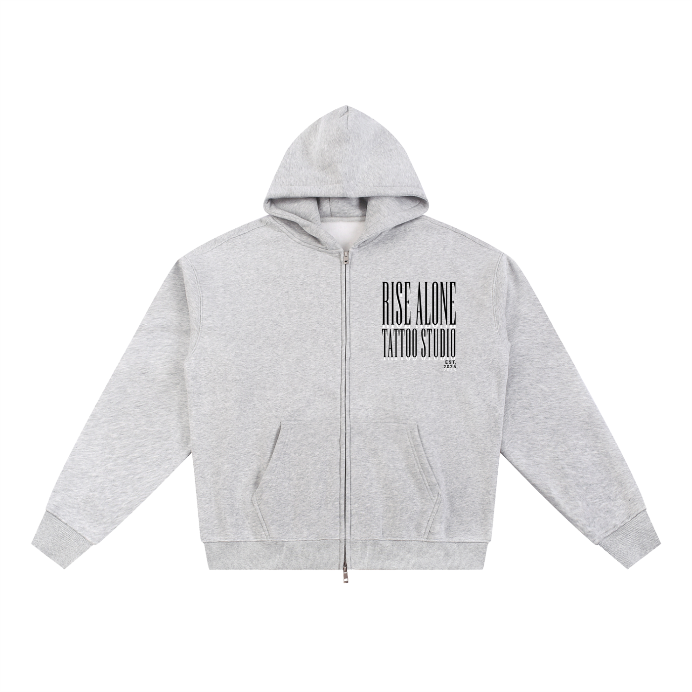 Essential Fleece Zip-Through Hoodie